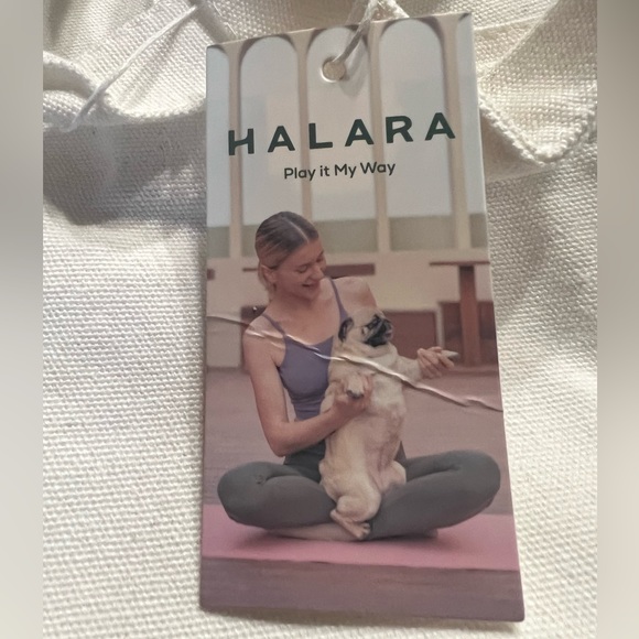 HALARA Play it My Way Canvas Cream Tote - Picture 2 of 5